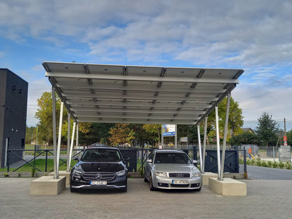 Carport din Aluminiu pentru 2 Mașini