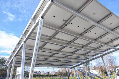 Carport din Aluminiu pentru 2 Mașini