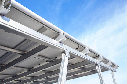 Carport din Aluminiu pentru 2 Mașini