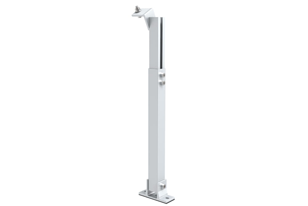 Construcție reglabilă (acoperiș plat sau alte solutii ) 15-30° din aluminiu