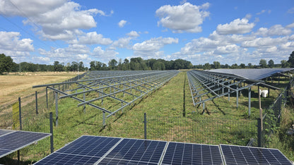 Sistem de montaj fotovoltaic la sol pentru 200 Panouri 35/euro/panou