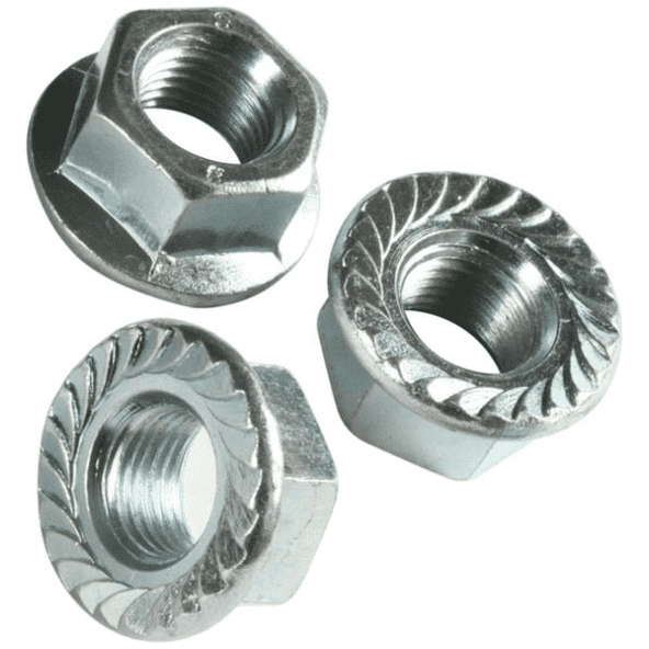 Piuliță autoblocantă hexagonală cu flansă DIN6923- 100 buc